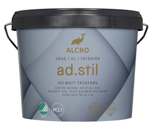 ad.stil Helmatt Täckfärg Alcro