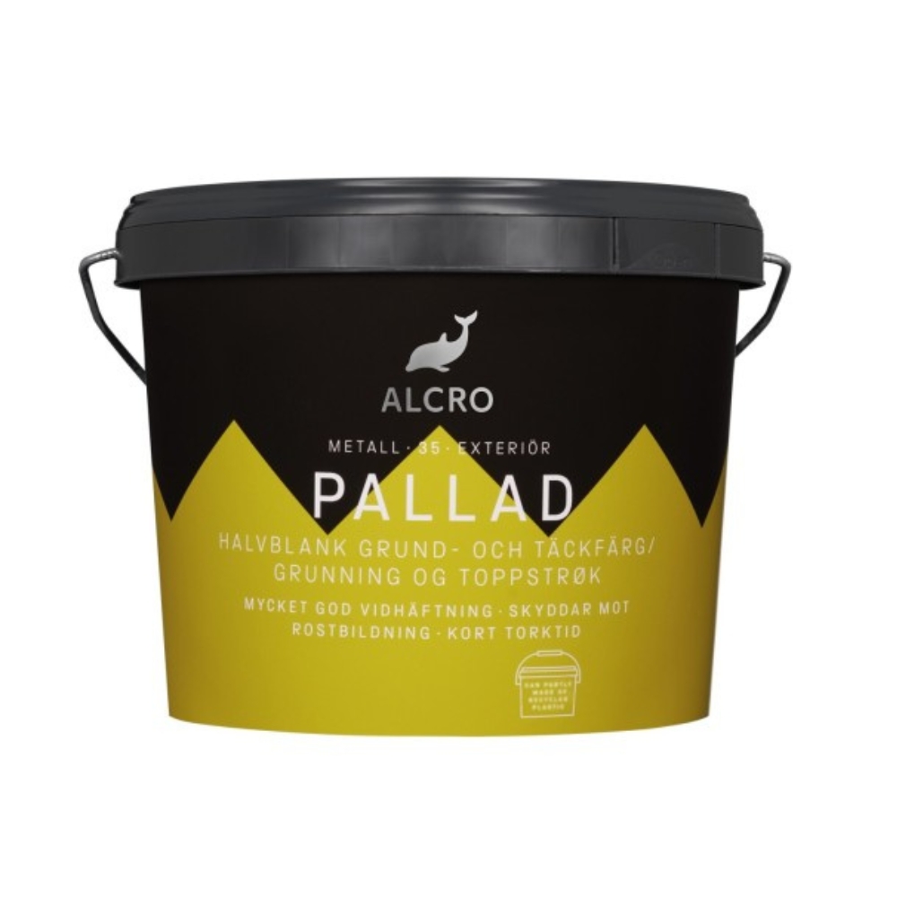 Pallad Grund och Täckfärg Alcro