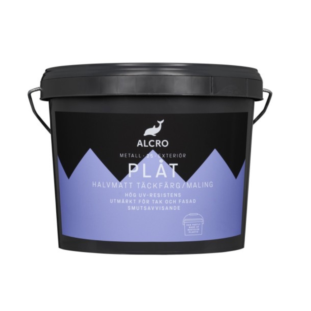 Plåt Halmatt Täckfärg Alcro