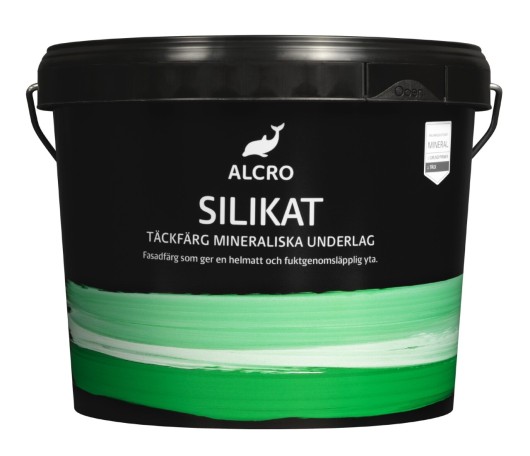Silikat Helmatt Täckfärg Alcro - Bild 2