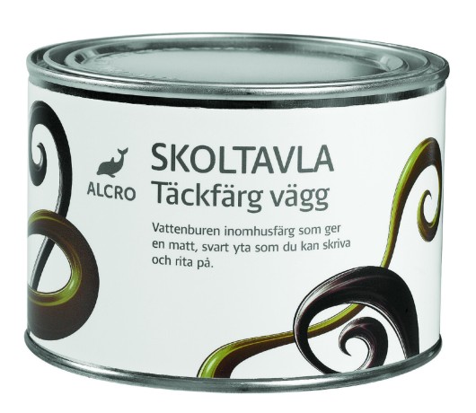 Skoltavla Dekorfärg Vägg 0.5L Alcro