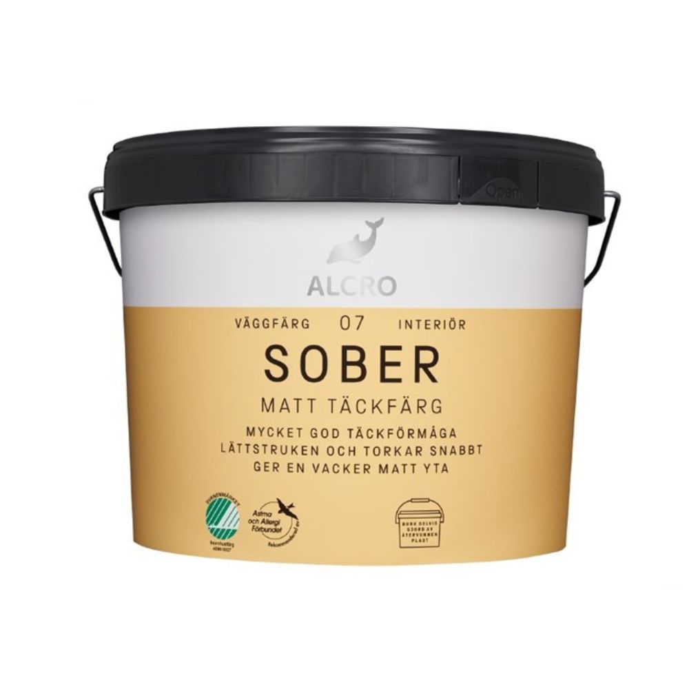 Sober Matt Täckfärg Alcro